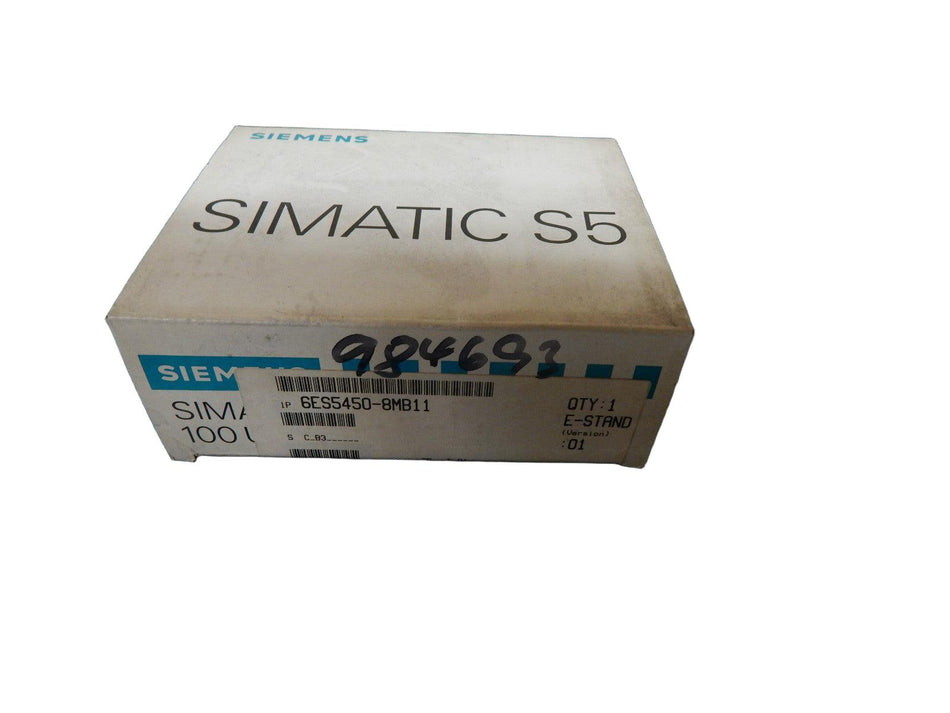 Siemens Simatic S5 6ES5450-8MB11 Digital-Output-Module E:02 -sealed  OVP