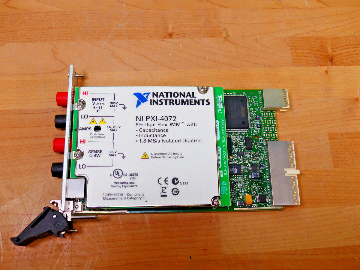 National Instruments Einsteckkarte NI PXI-4072 6,5 Digit Flex DMM,