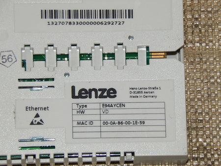 Lenze Extension Module Ethernet E94 AYCEN used