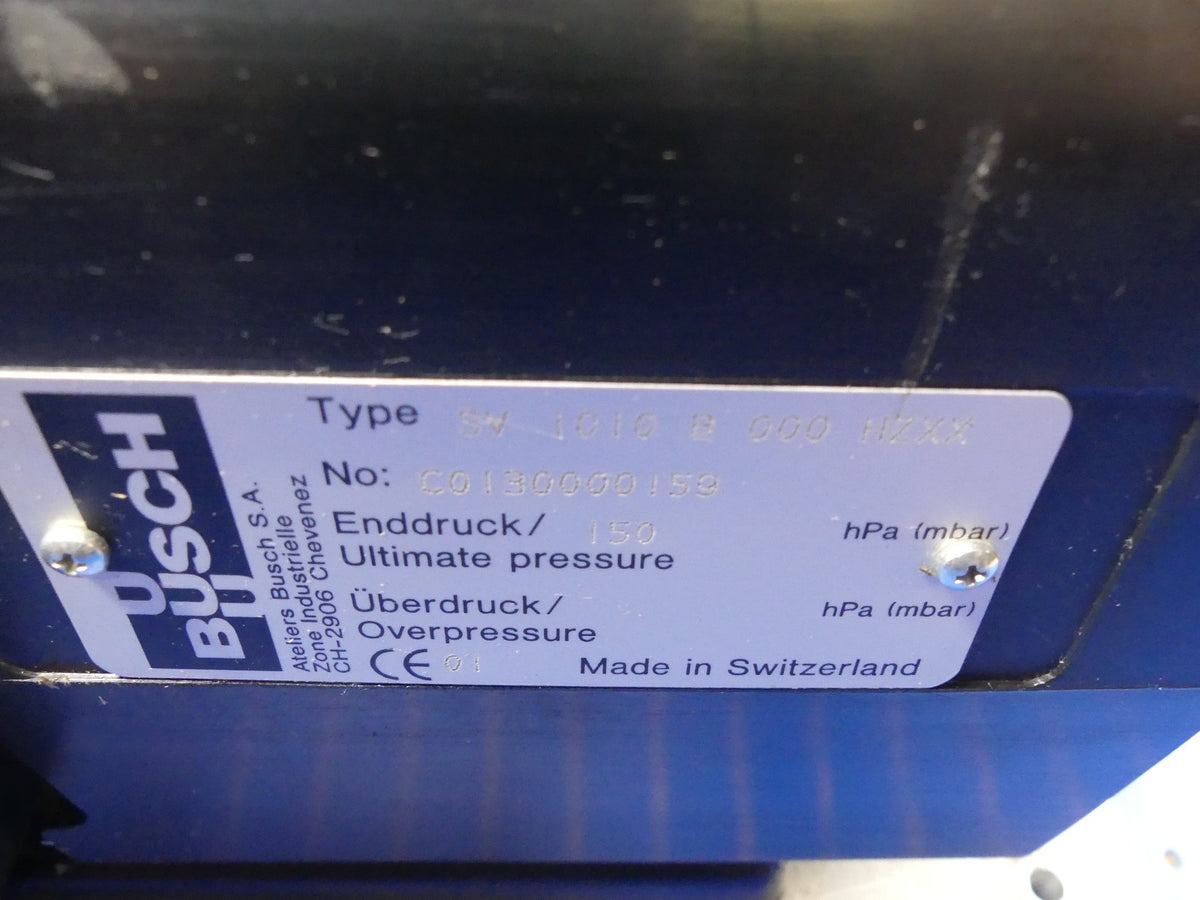 BUSCH SV 1010 B 000 HZXX
