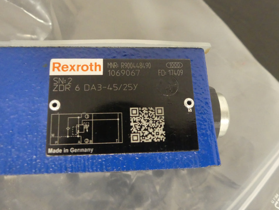 Rexroth ZDR 6 DA3-45/25Y   ZDR6DA3-45/25Y
