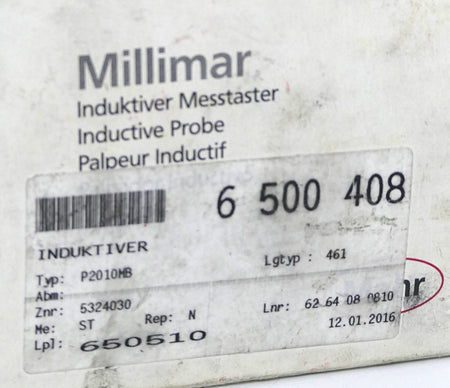 MAHR Millimar induktiver Messtaster P2010MB