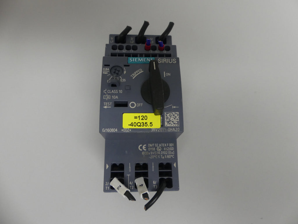 Siemens 3RV2011-0HA20 Leistungsschalter