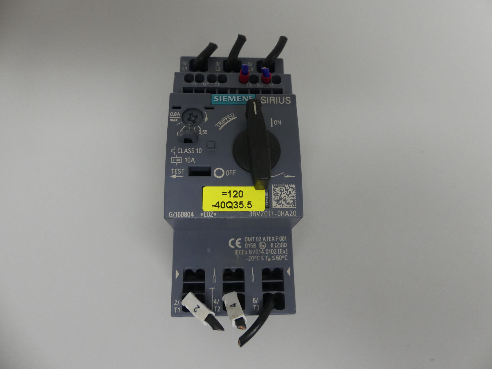 Siemens 3RV2011-0HA20 Leistungsschalter