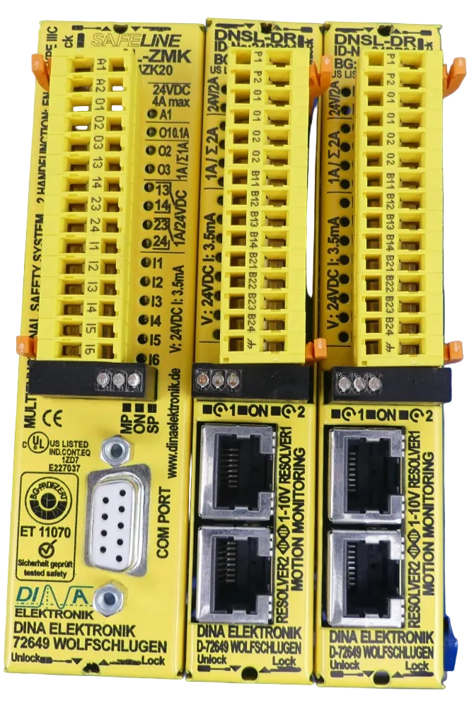 Dina Elektronik Safeline SIL CL3 PLe DNSL-ZMK DNSL-DR DNSL-DR