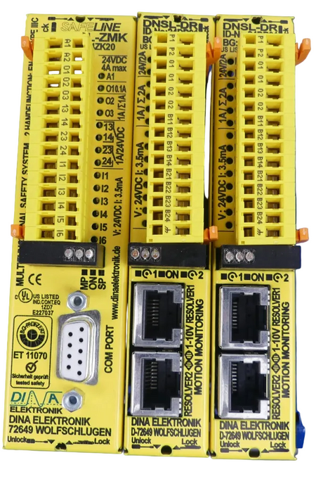 Dina Elektronik Safeline SIL CL3 PLe DNSL-ZMK DNSL-DR DNSL-DR