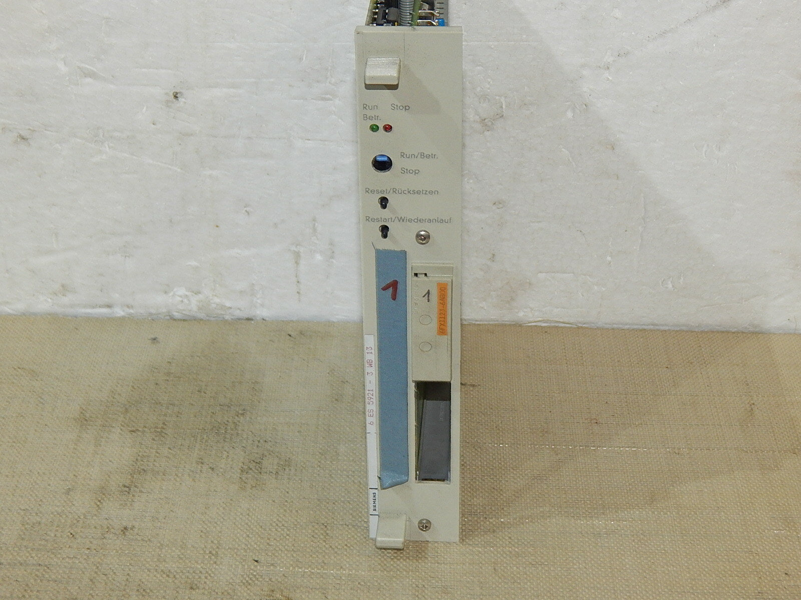 Siemens 6 ES 5921 - 3 WB 13  6ES5921-3WB13 | inkl. Karte : 6FX1123-6AB00 Used