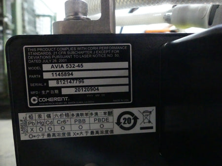 Kohärenter AVIA 532-45 45W Laser