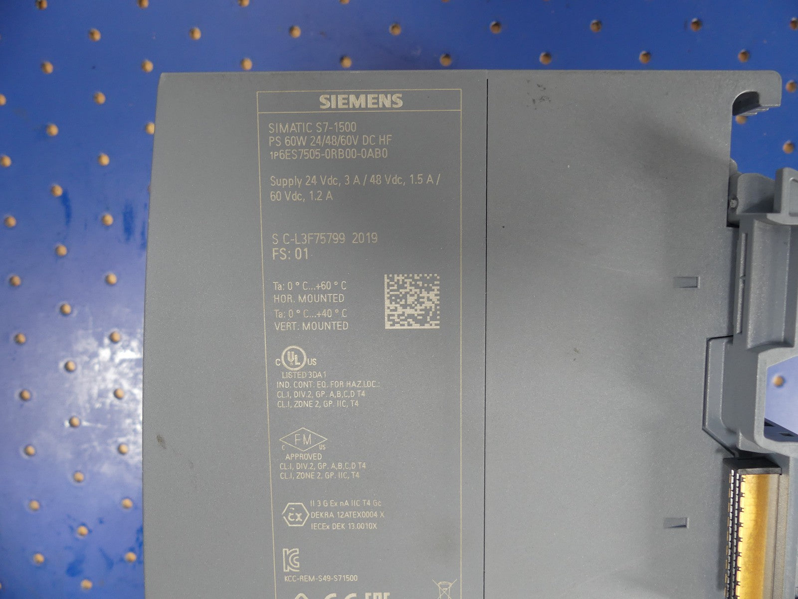 Siemens Simatic S7-1500 6ES7505-0RB00-0AB0