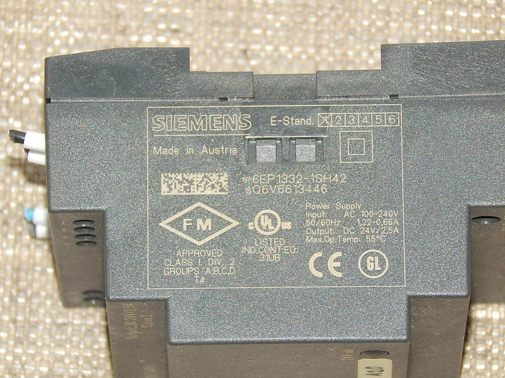Siemens LOGO! Power 6EP1 332-1SH42 / 6EP1332-1SH42   E.1 used