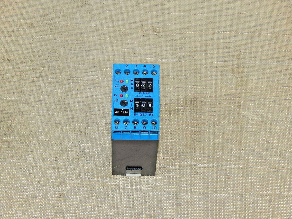 E-T-A Electronic  E-1077-51 MAX/MIN-Wächter used