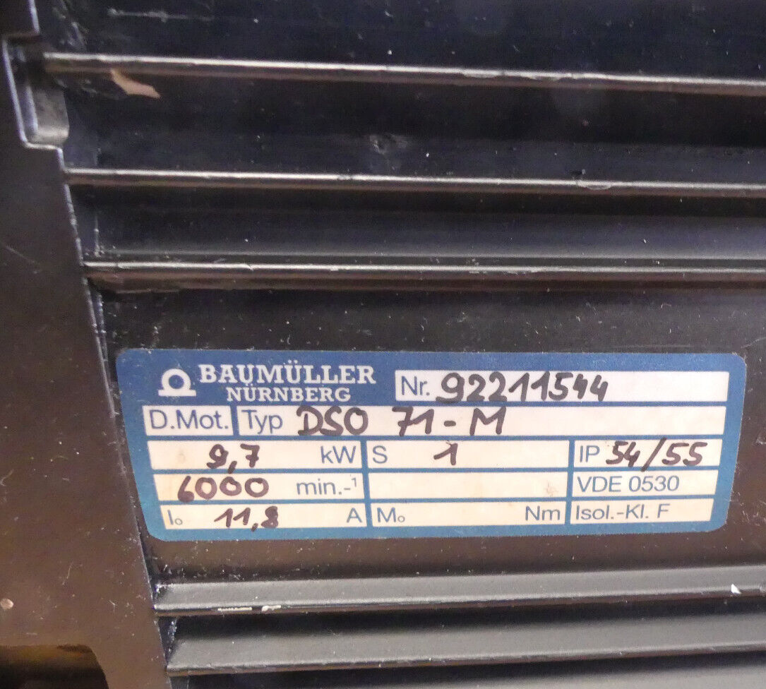 BAUMULLER DSO 71M DSO71M  + W2S130-AA03-46