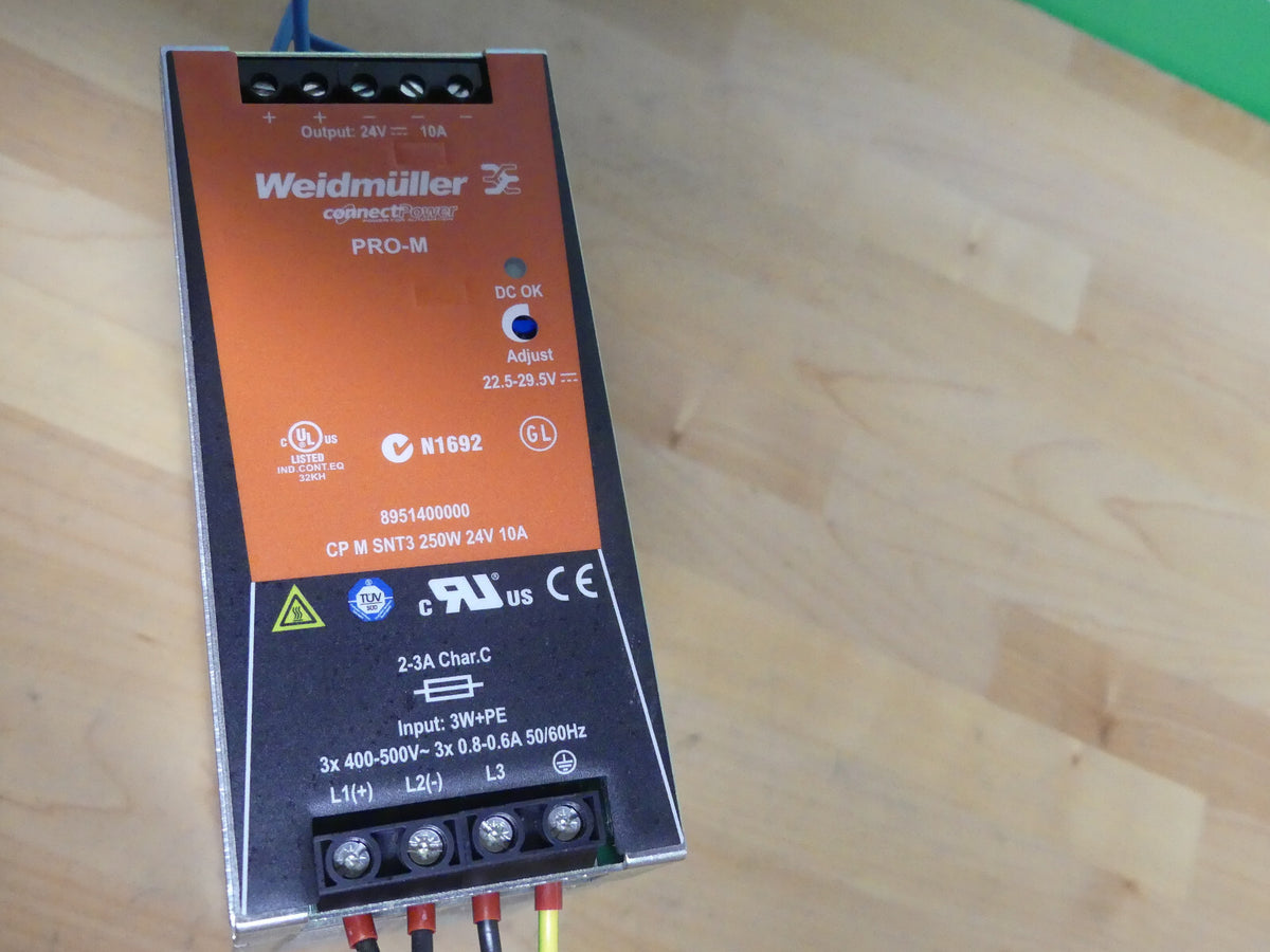 WEIDMÜLLER PRO-M 8951400000 Netzteil CP M SNT3 250W 24V 10A