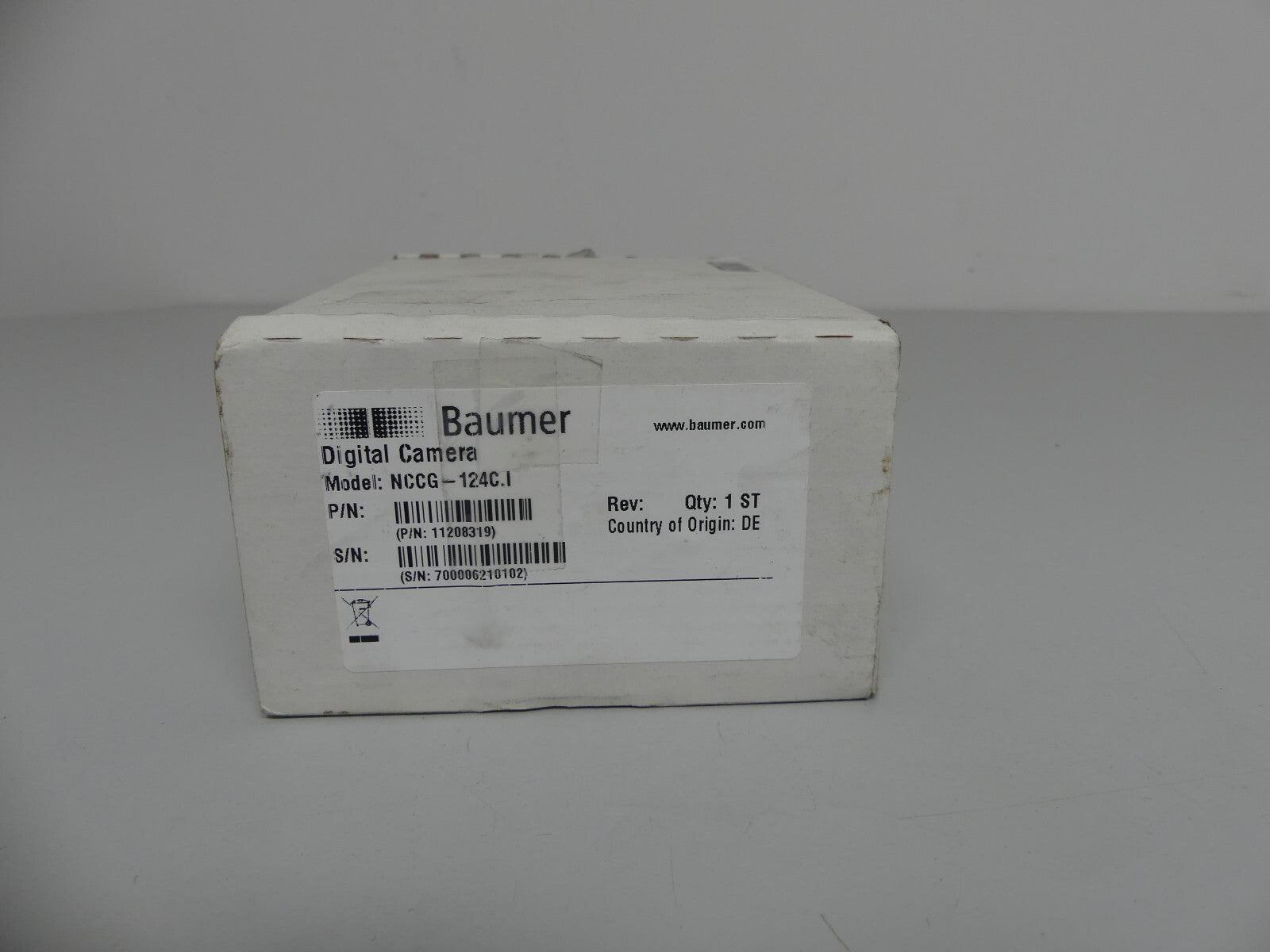 Baumer Digital Camera NCCG-124C.I
