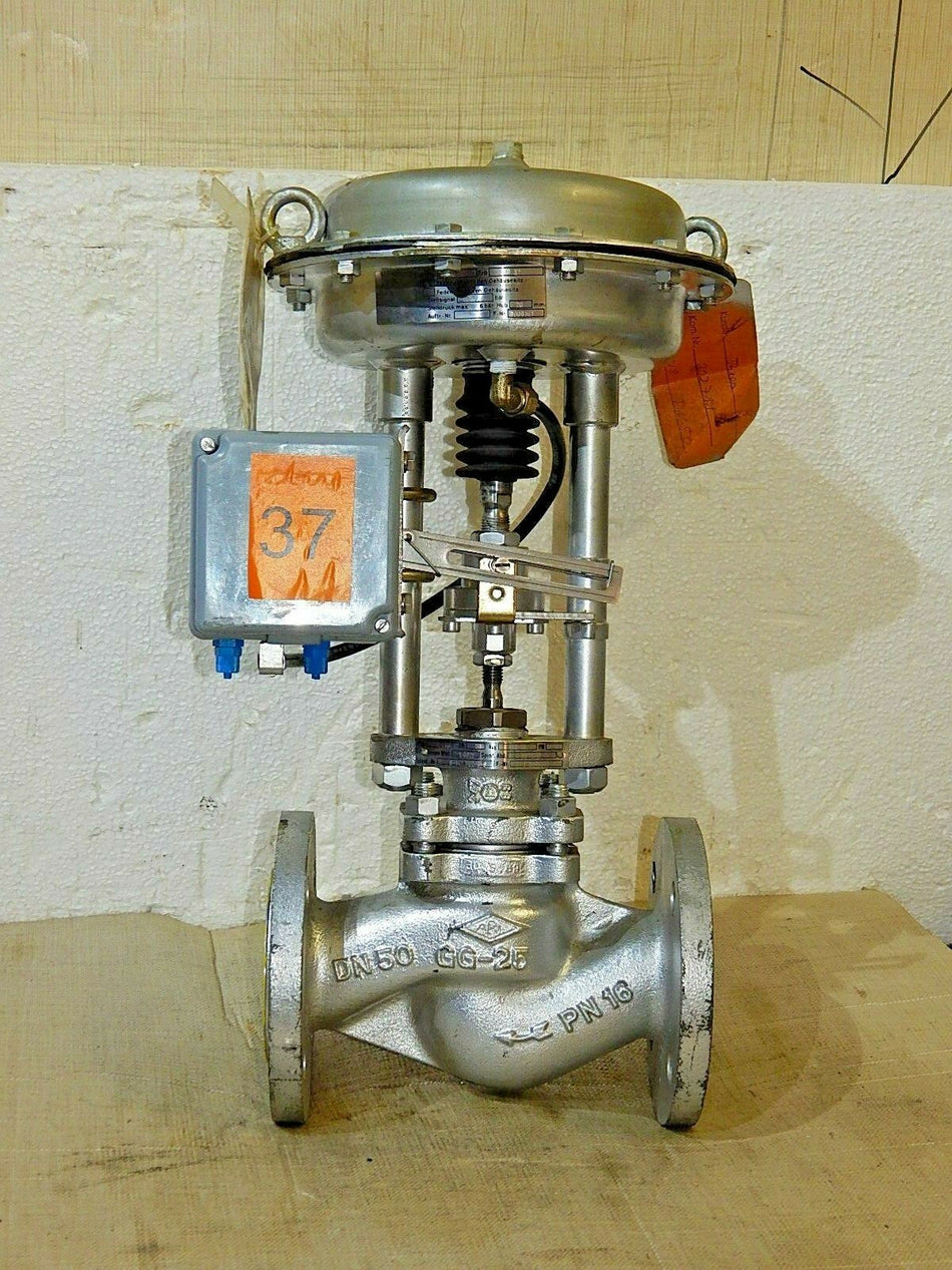  Ari / Stellventil / Pneumatisch / Typ: DP 32 / Fig: 92052 / DN50,PN16