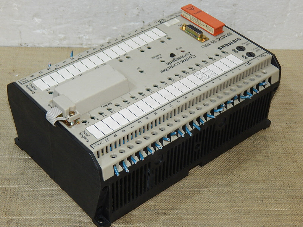 SIEMENS Simatic S5 101U, 6ES5 101-8UA12 Zentralgerät Central Controller  used