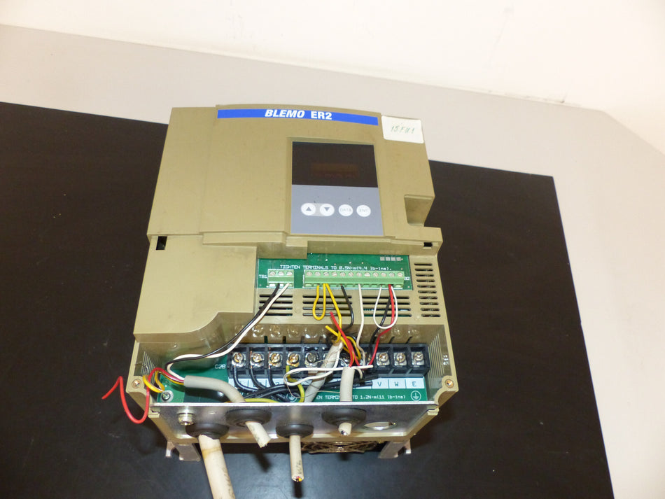 BLEMO ER2 CC OR J:10A MAX 2:2KW Frequency Inverter ohne deckel s.Bilder