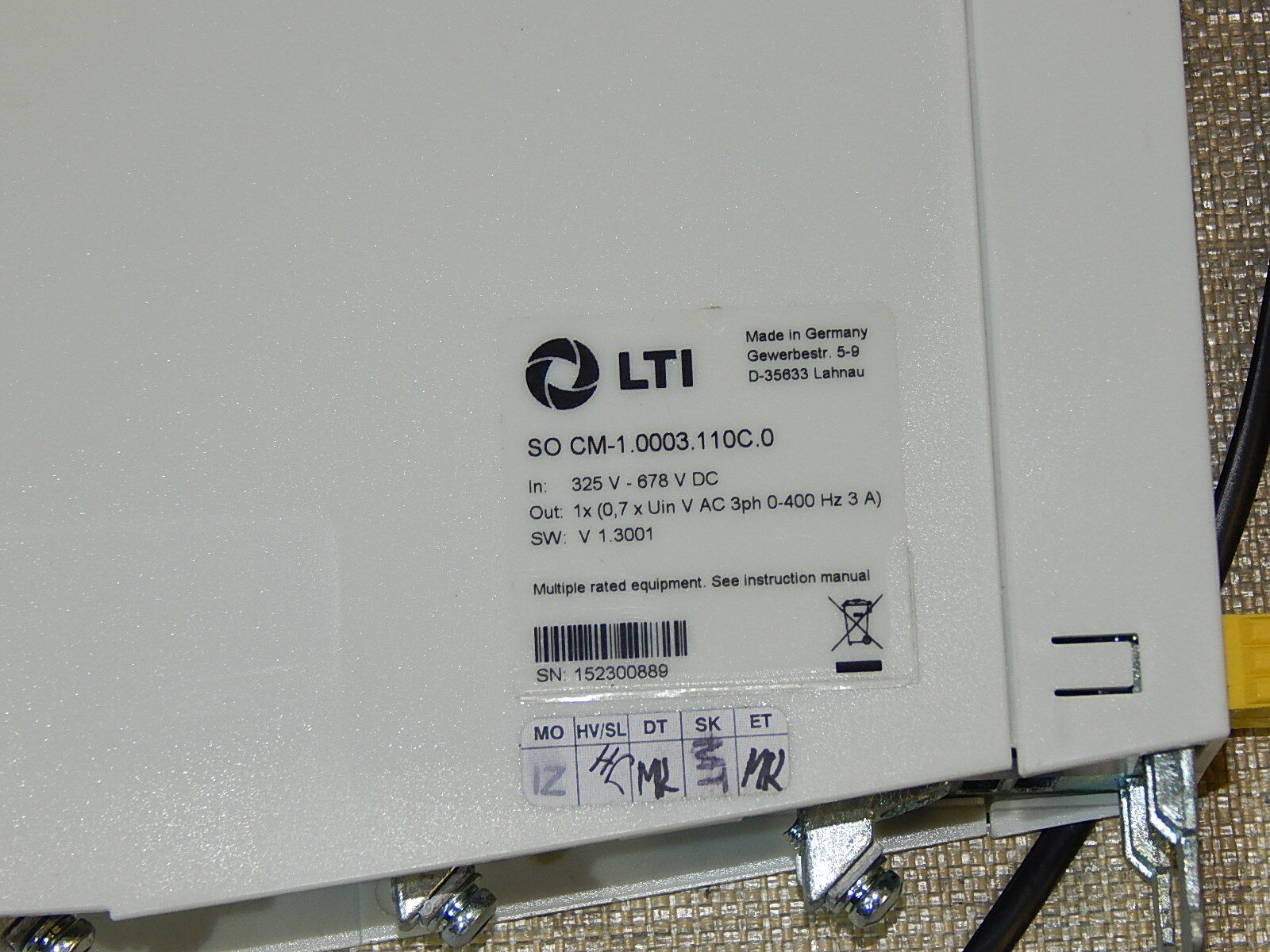 LTi DRiVES SO CM-1.0003.110C.0  Used