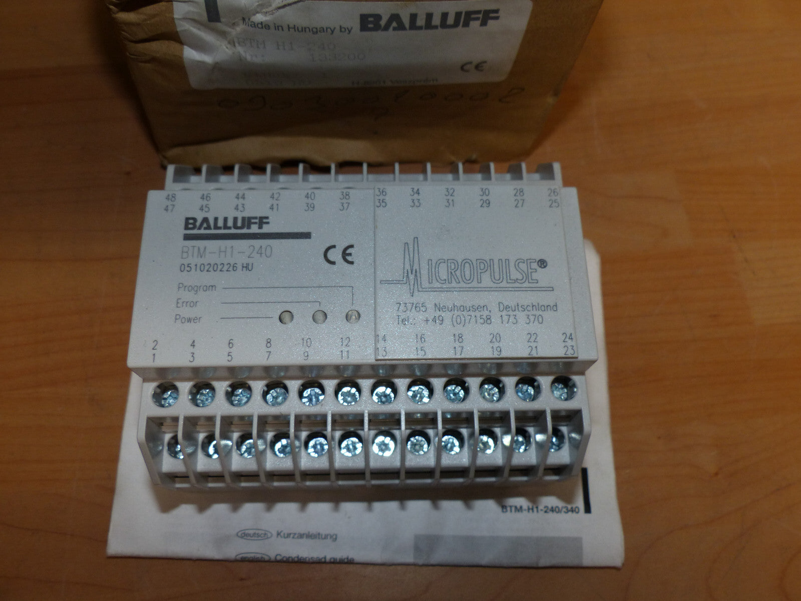 Balluff BTM-H1-240 s.Bilder