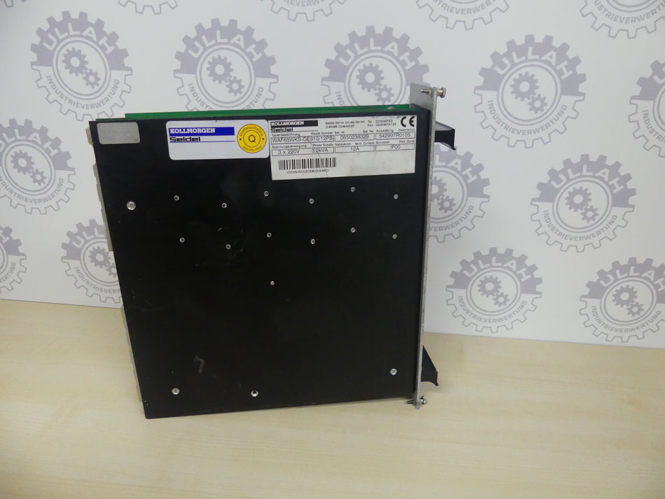 Seidel  WAF65WKS-CE310/12PB Servo Drive Control, Anschluss leicht beschädigt