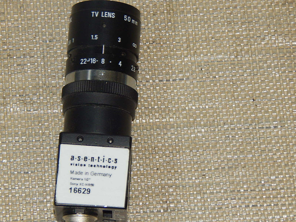  Sony CCD Videokamera Progressive Scan XC-HR58 + Pentax C5028-M  Objektiv 