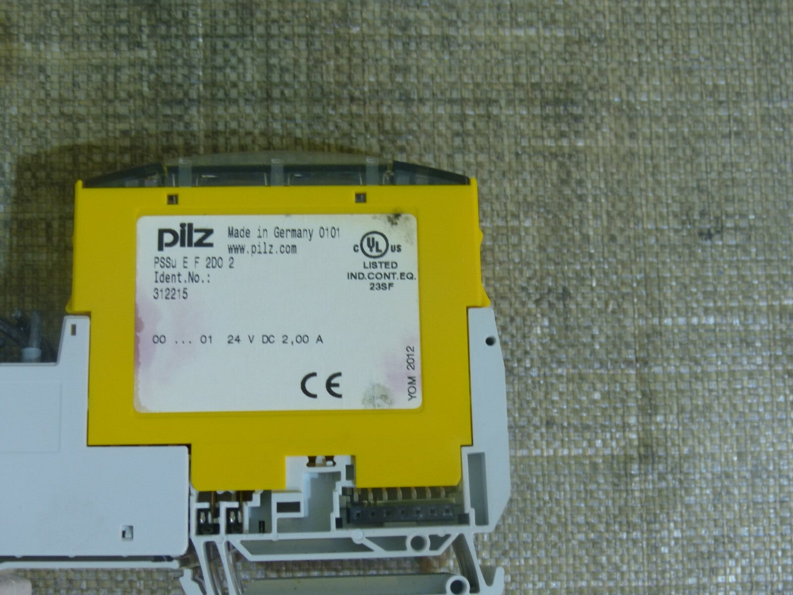 2x Pilz PSSu E F 2D0 2