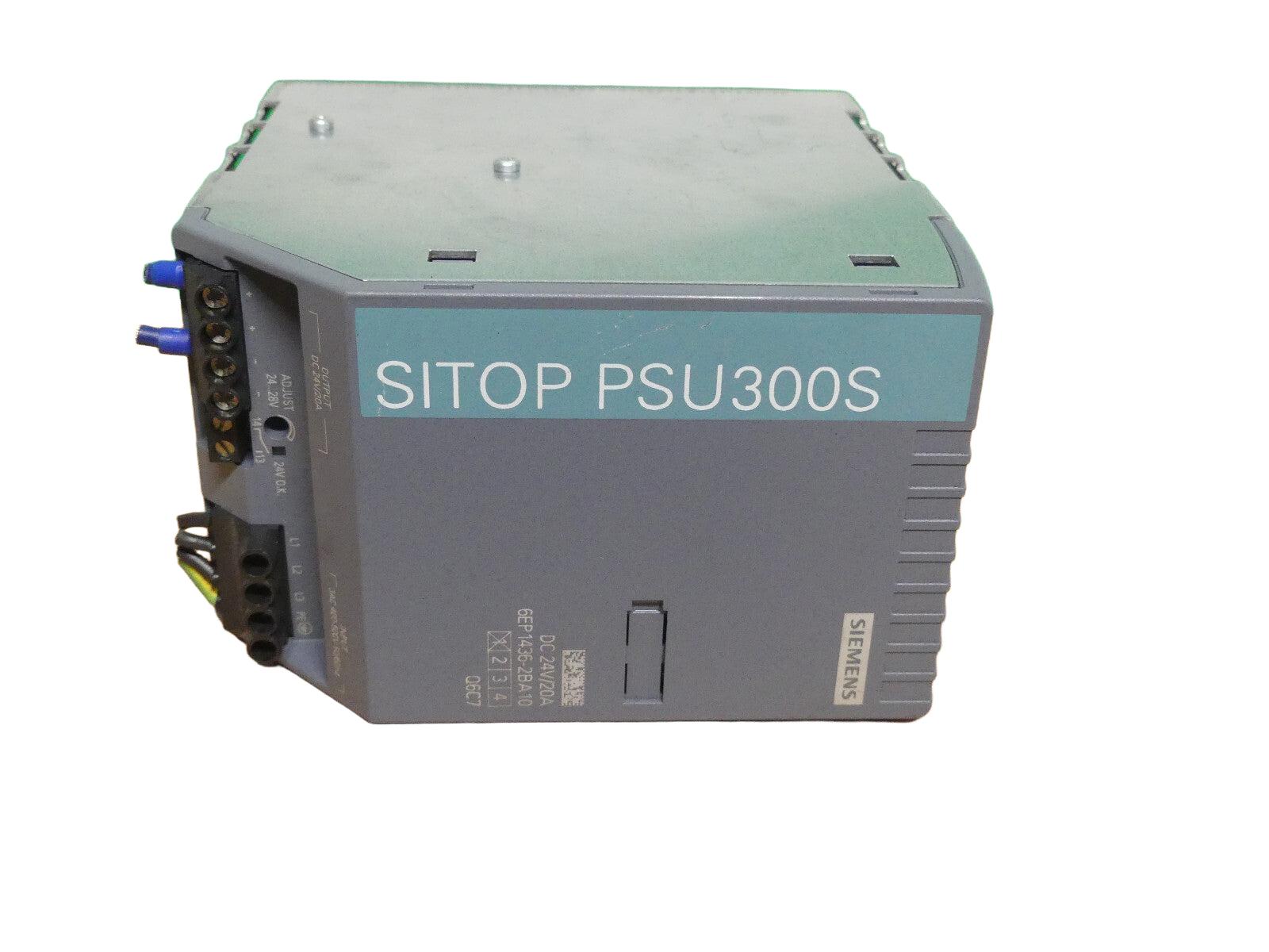 Siemens 6EP1436-2BA10 / 6EP1 436-2BA10 SITOP PSU300S Power Supply