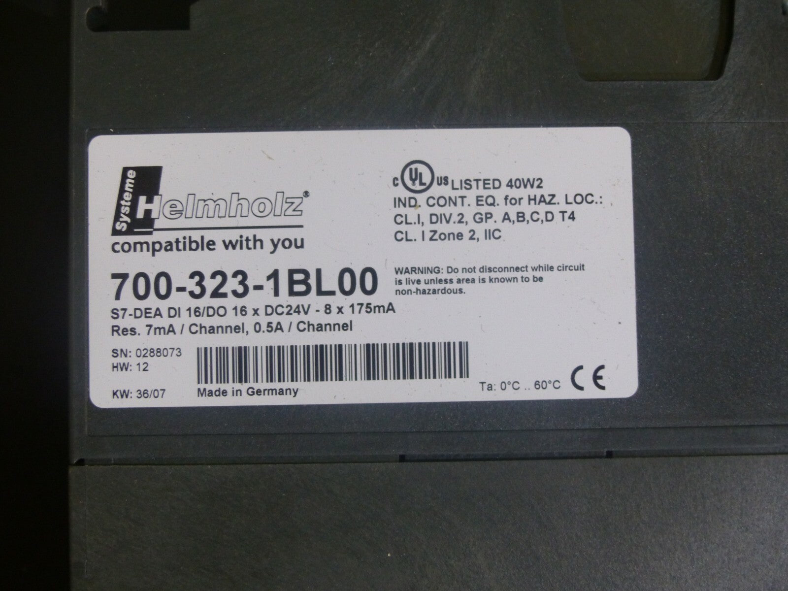 Helmholz 700-323-1BL00