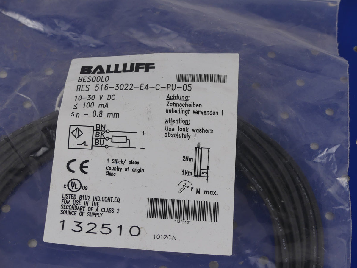 BALLUFF BES00L0 BES 516-3022-E4-C-PU-05