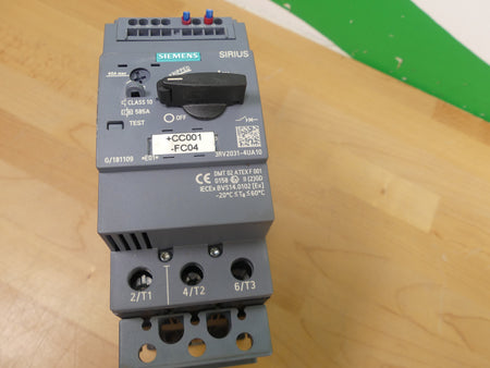 Siemens Sirius 3RV2031-4UA10 Leistungsschalter