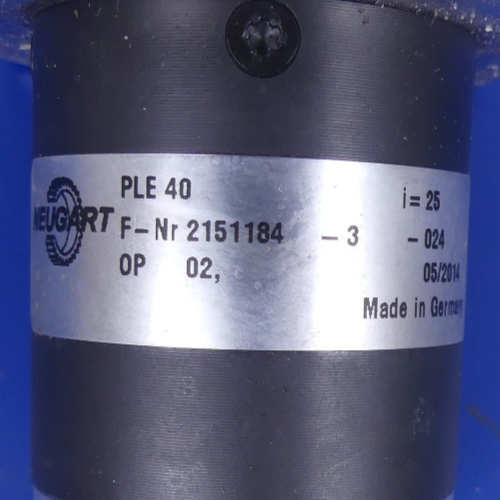 Neugart Getriebe PLE140 i=25 2151184