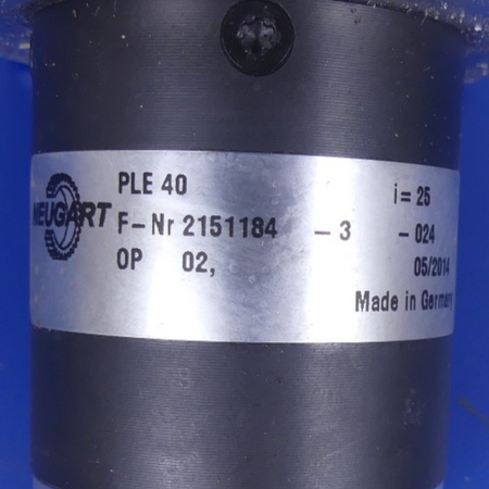 Neugart Getriebe PLE140 i=25 2151184