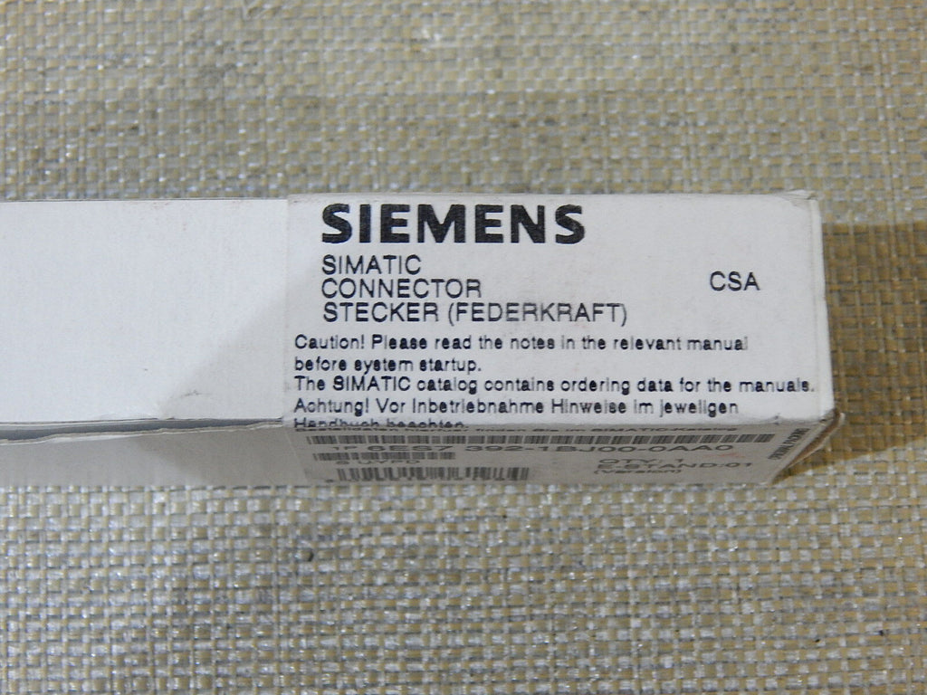 Siemens Simatic S7 6ES7 392-1BJ00-0AA0 //6ES7392-1BJ00-0AA0 E:01  New