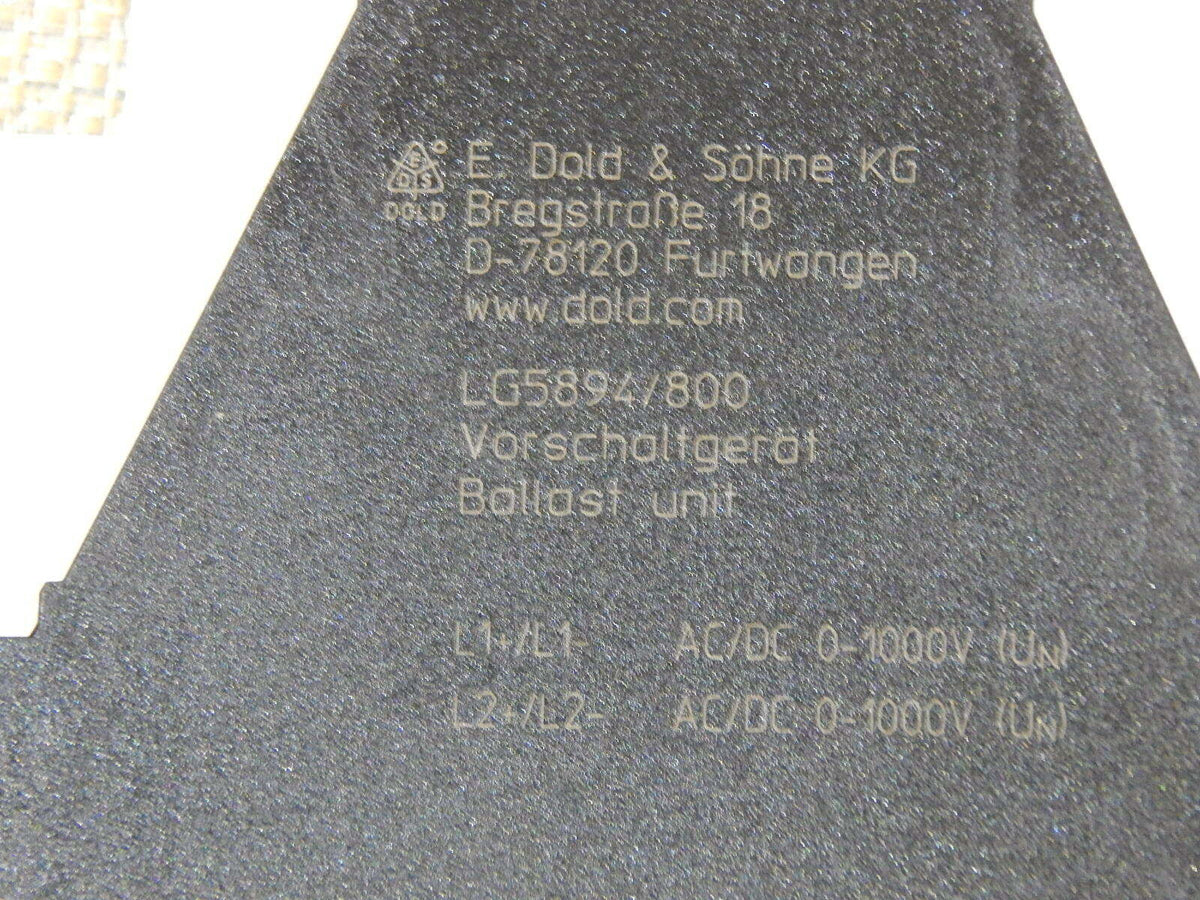Dold & Söhne  LG5894/800  Vorschaltgerät  