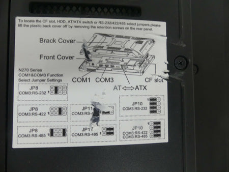 iEi Panel PC AFL2-W15A-N270
