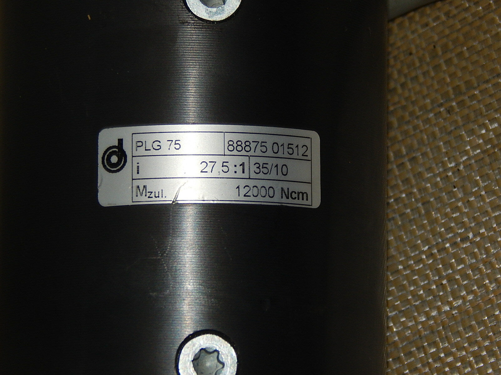 Dunkermotoren DR62.0X80-2/ASTO mit Getriebe PLG 75  Used