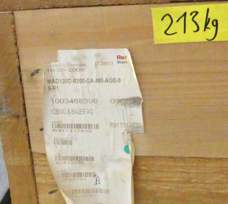 REXROTH MAD130D-0200-SA-M0-AG0-05-R1