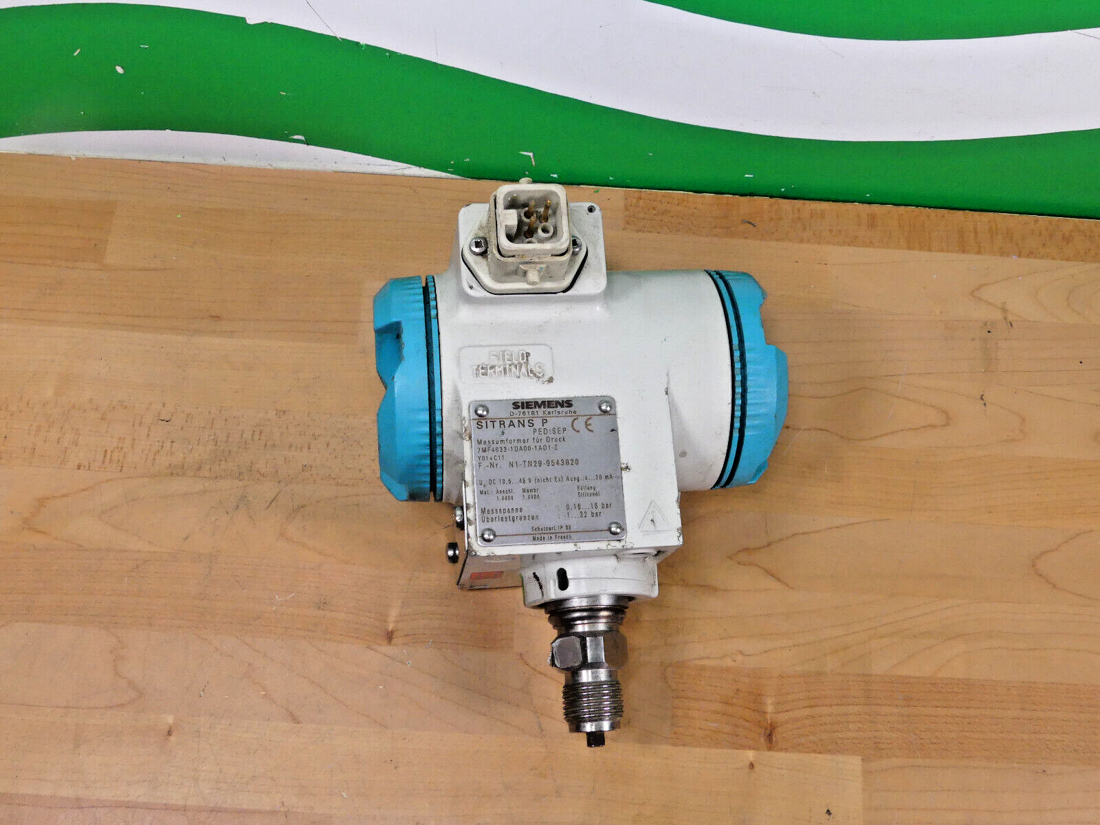 Siemens Sitrans P Meßumformer für Druck  7MF4033-1DA00-1AD1-Z