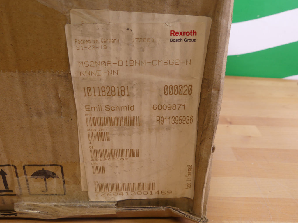 REXROTH MS2N06-D1BNN-CMSG2-NNNNE-NN