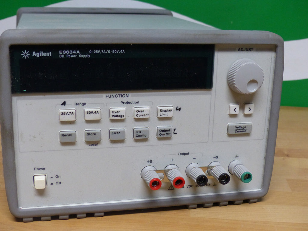 Agilent E3634A DC Power Supply used