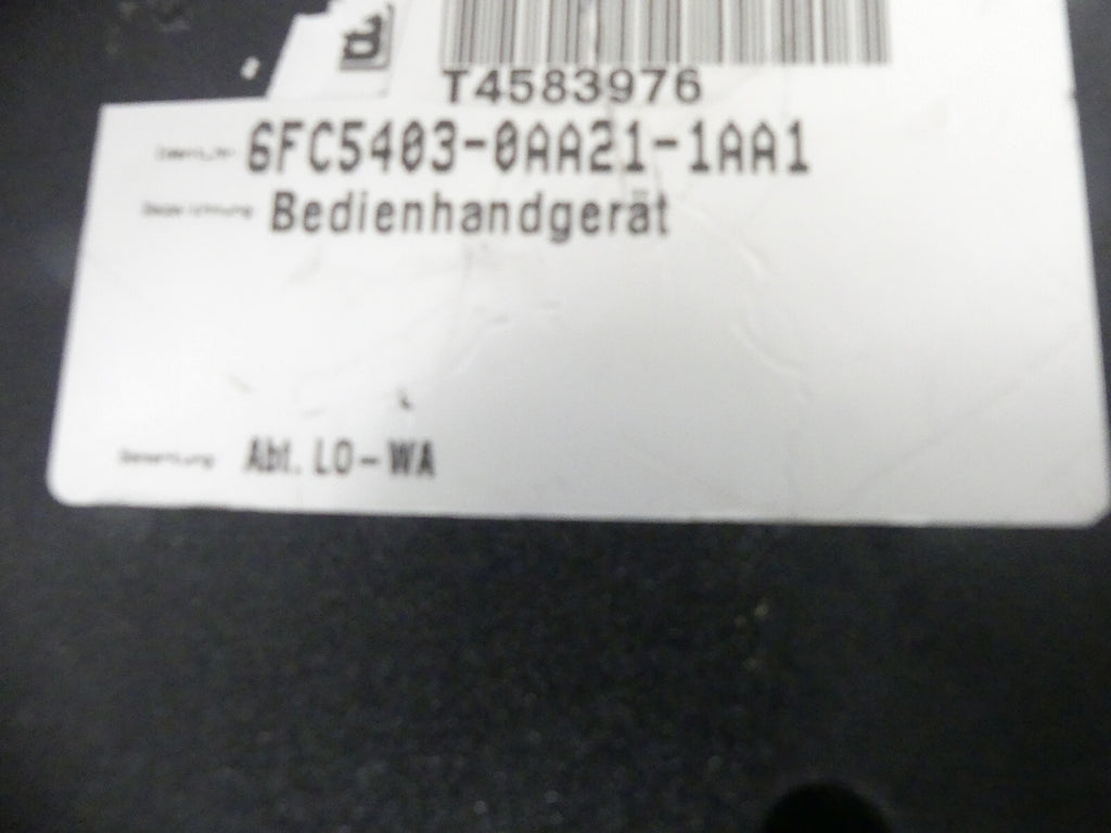 Siemens 6FC5403-0AA21-1AA1 (S. Bilder)