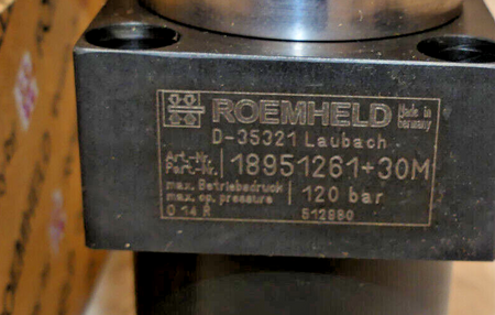 ROEMHELD 18951261+30M   120bar