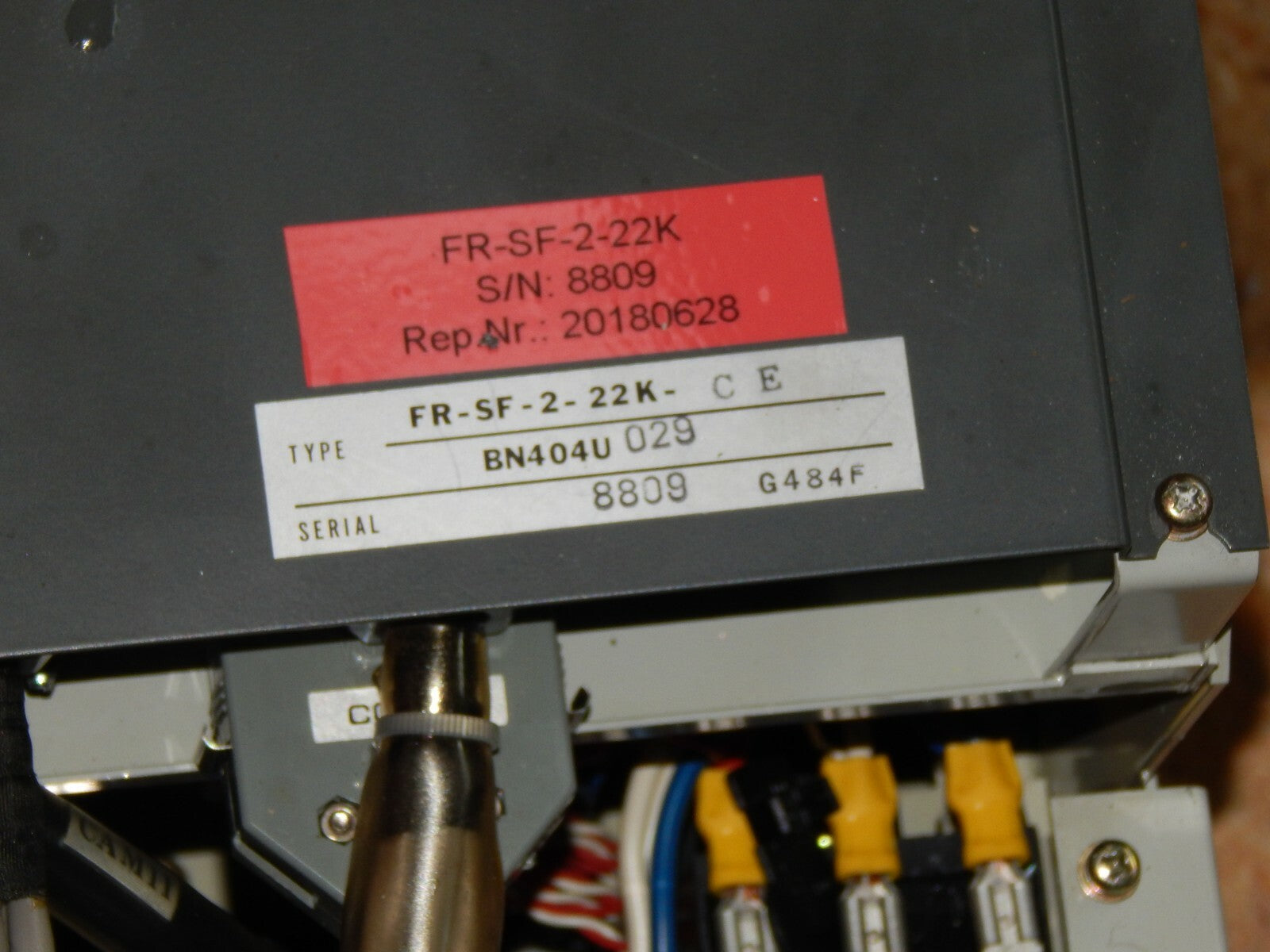  Mitsubishi Mazak FR-SF-2-22K - C E / BN404U 029  Freqrol Spindel Controller 