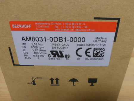 beckhoff am8031-0db1-0000