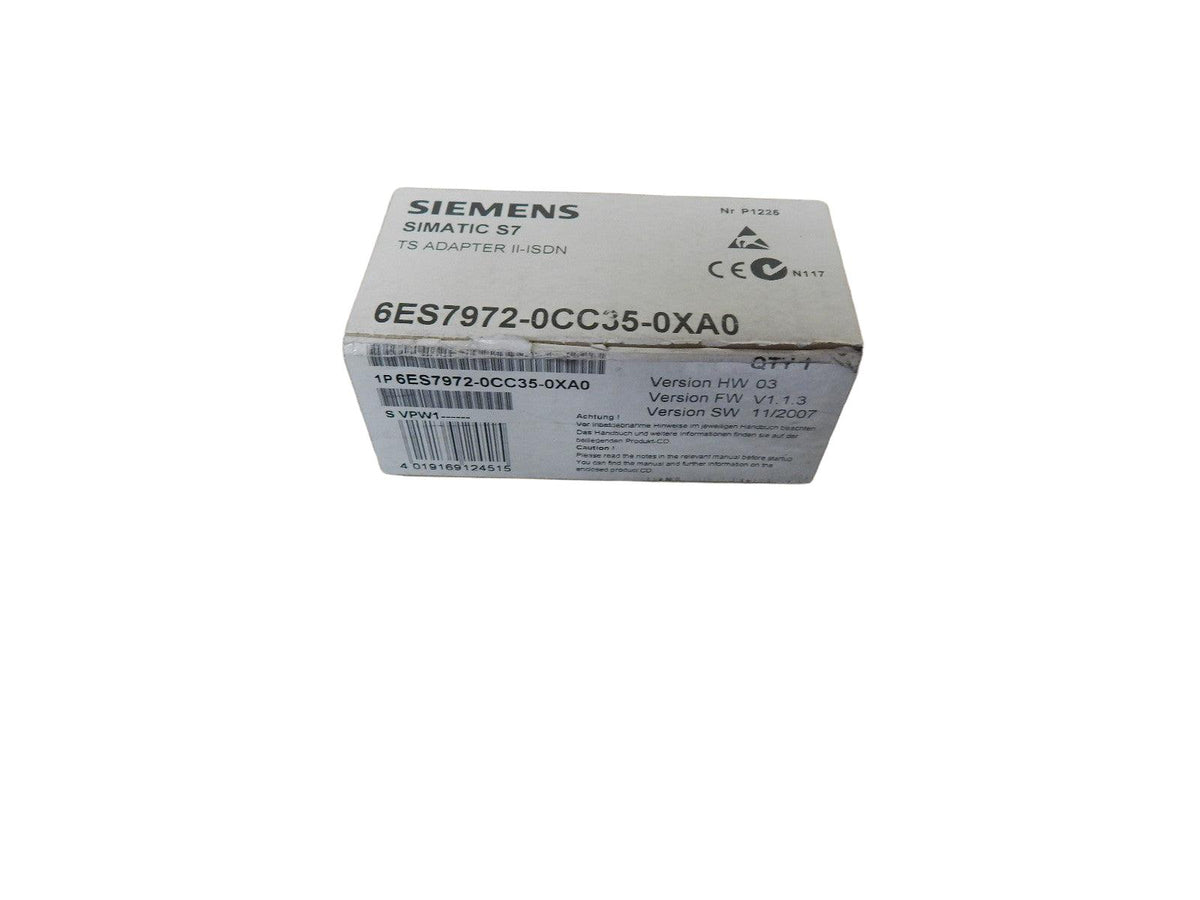 Siemens Simatic TS Adapter II-Modem  6ES7972-0CC35-0XA0 NEU