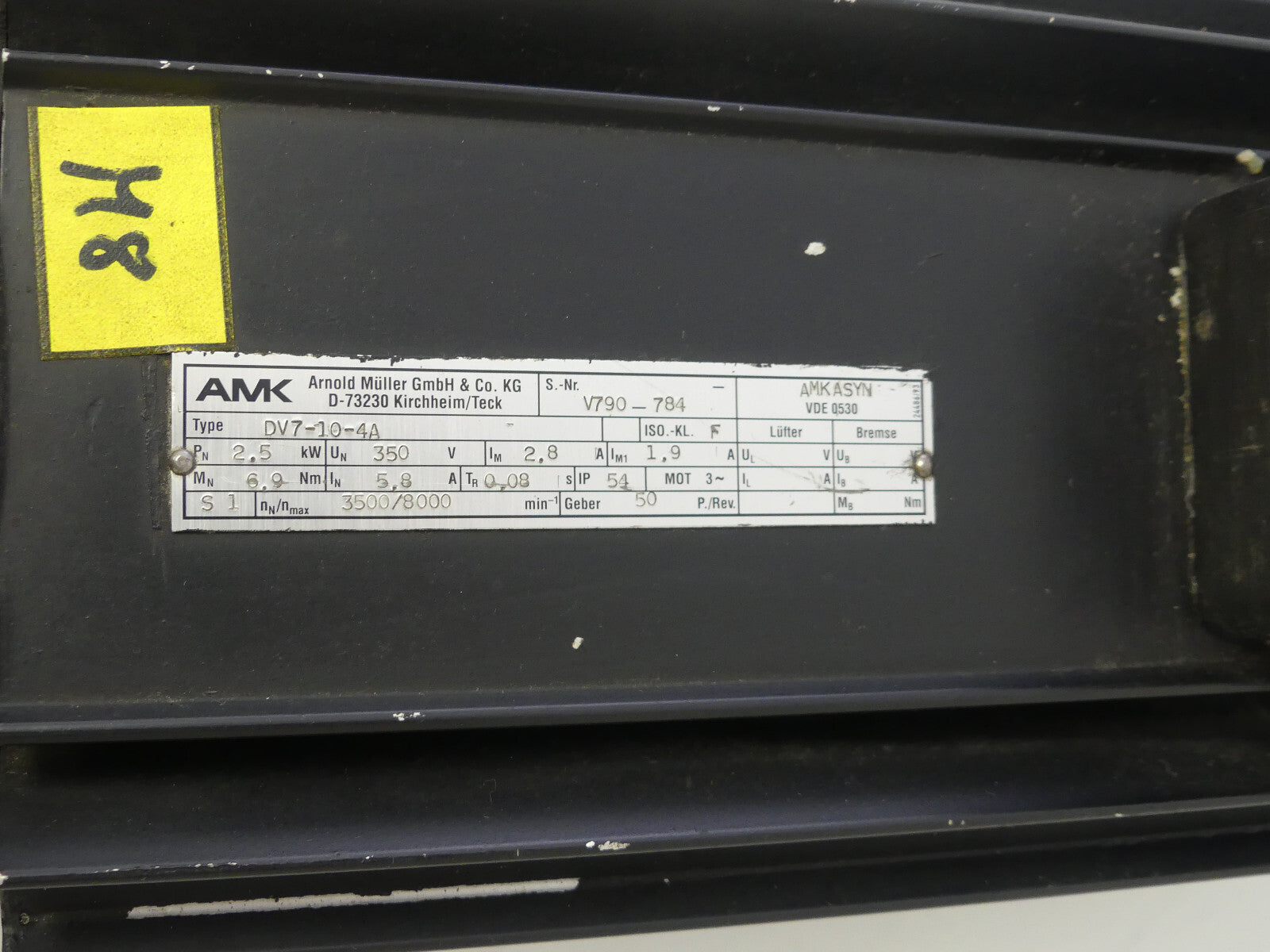 AMK DV7-10-4A Servomotor 2,5KW