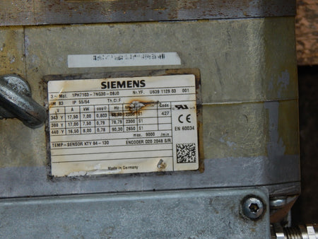 Siemens  3~Servomotor 1PH7103-7NG30-0BJ0 