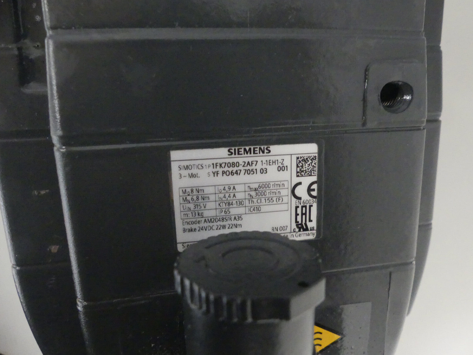 Siemens 1FK7080-2AF71-1EH1-Z