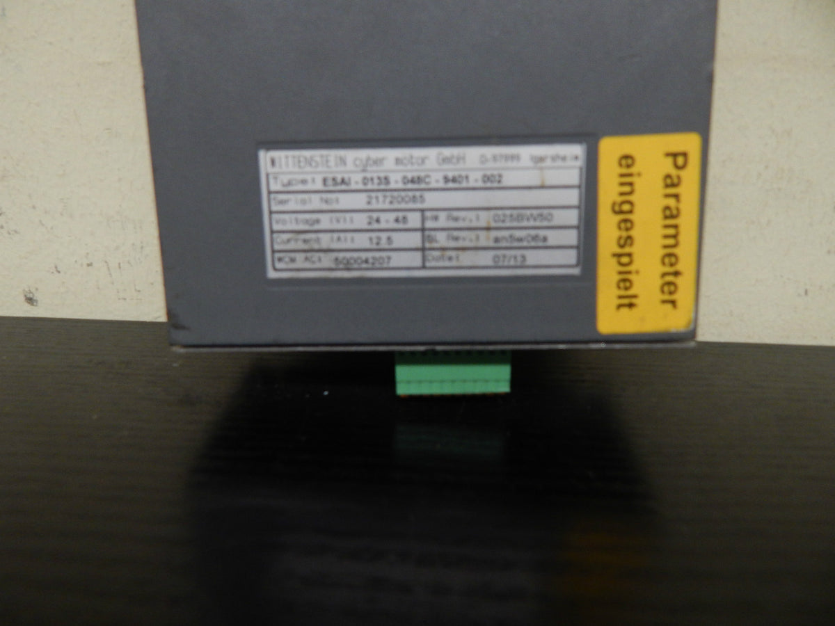 Wittenstein Cyber Servocontroller ESAI-013S-048C-9401-002 used