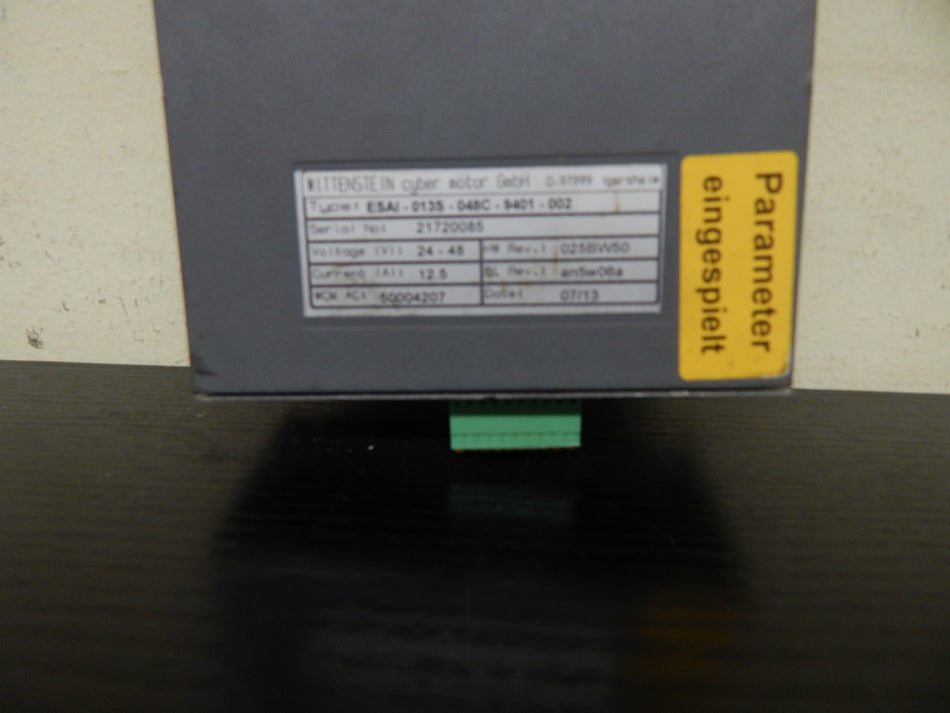 Wittenstein Cyber Servocontroller ESAI-013S-048C-9401-002 used